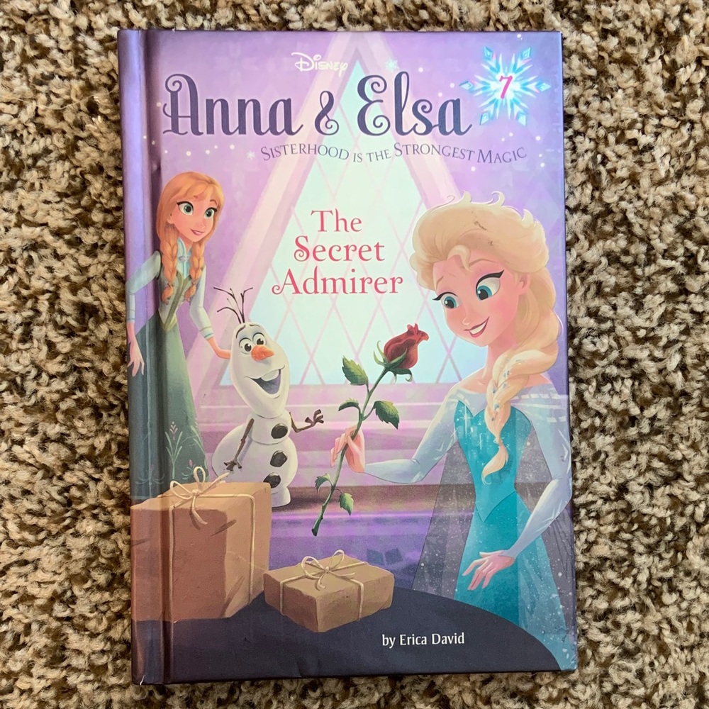 Disney's Anna & Elsa Magical Adventure Book - Purple and Blue
